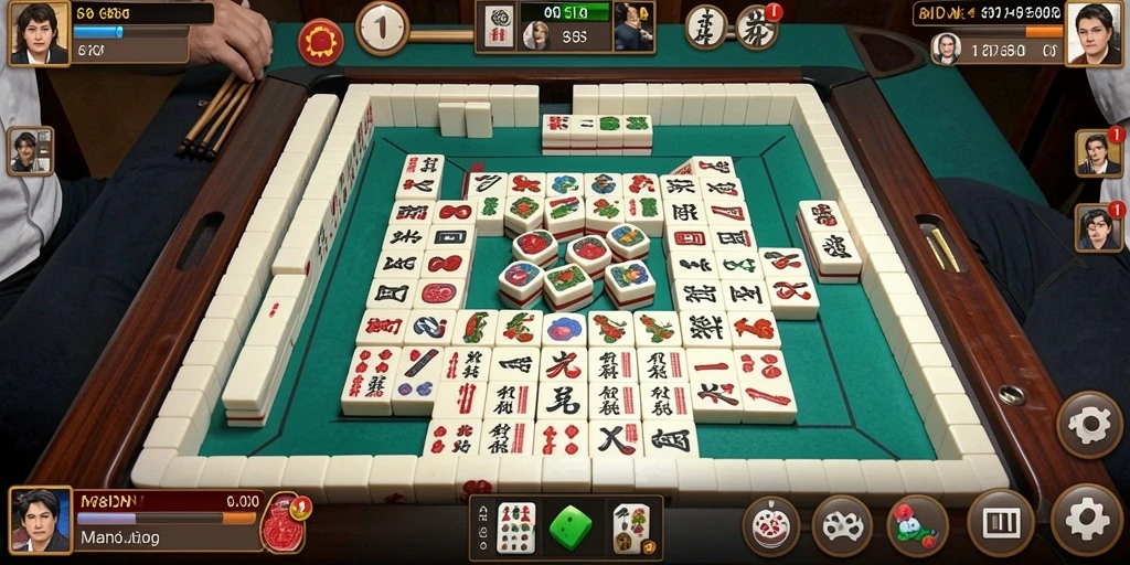 Gameplay Mahjong yang menarik dan menantang di 68IDN.