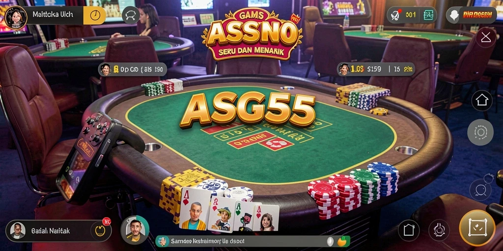 Tampilan gameplay ASG55 yang menarik dan grafis memukau.