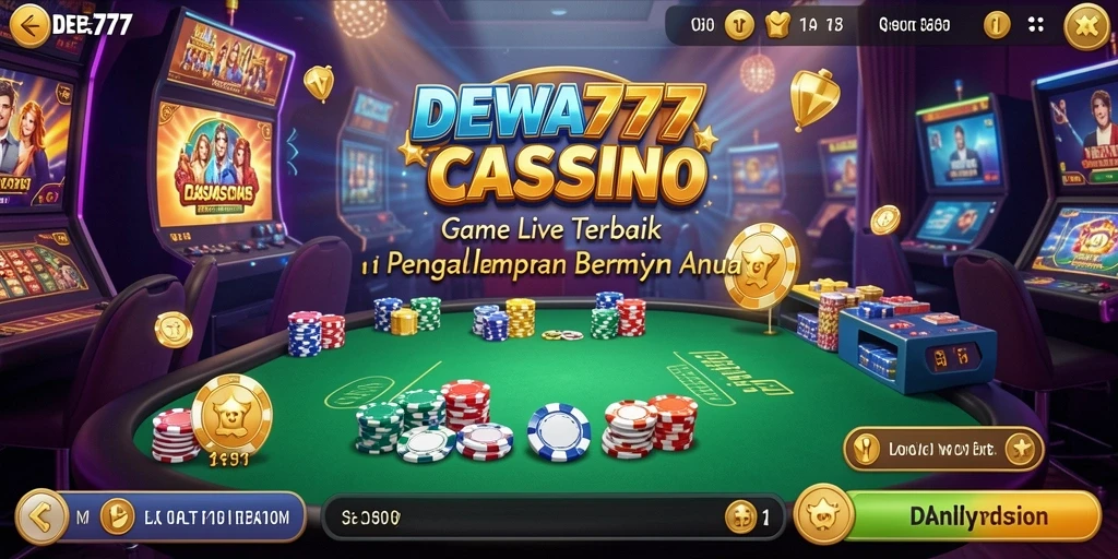 Gameplay Live Casino yang menarik dan interaktif di DEWA777.