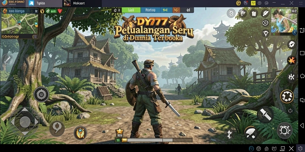 Tampilan menarik dari gameplay Open World DY777.