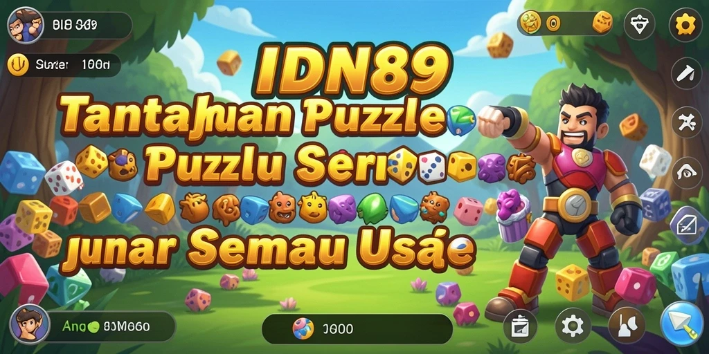 Tampilan gameplay seru dan penuh warna dari IDN89.