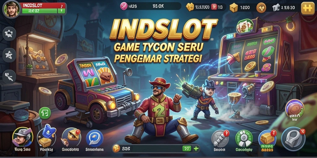 Tampilan menarik dari gameplay INDSLOT dengan berbagai mesin slot.