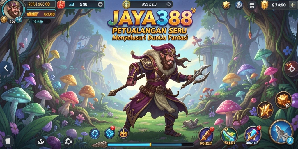 Gameplay seru di dunia fantasi JAYA388.