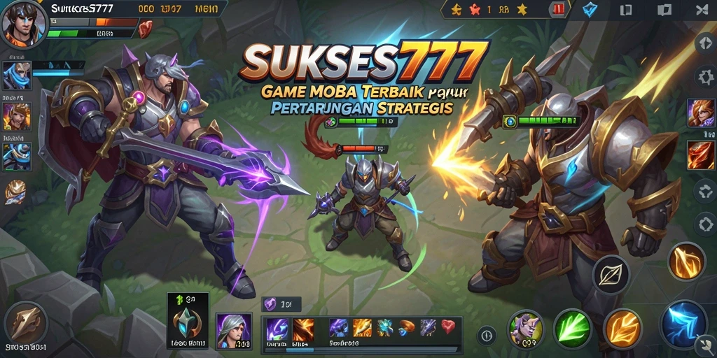 Tangkapan layar SUKSES777 menunjukkan aksi pertarungan tim yang menegangkan.