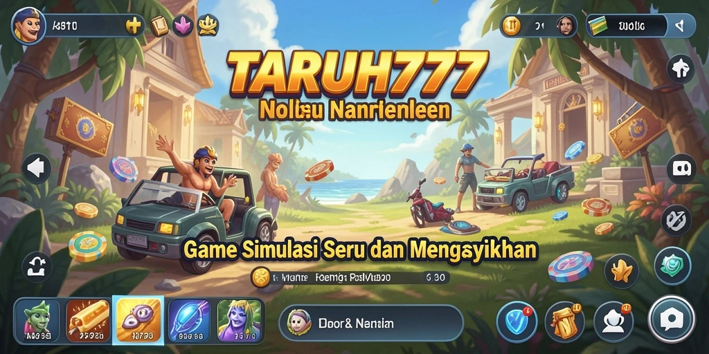 Tangkapan layar gameplay TARUH777 menunjukkan aksi simulasi yang mendebarkan.